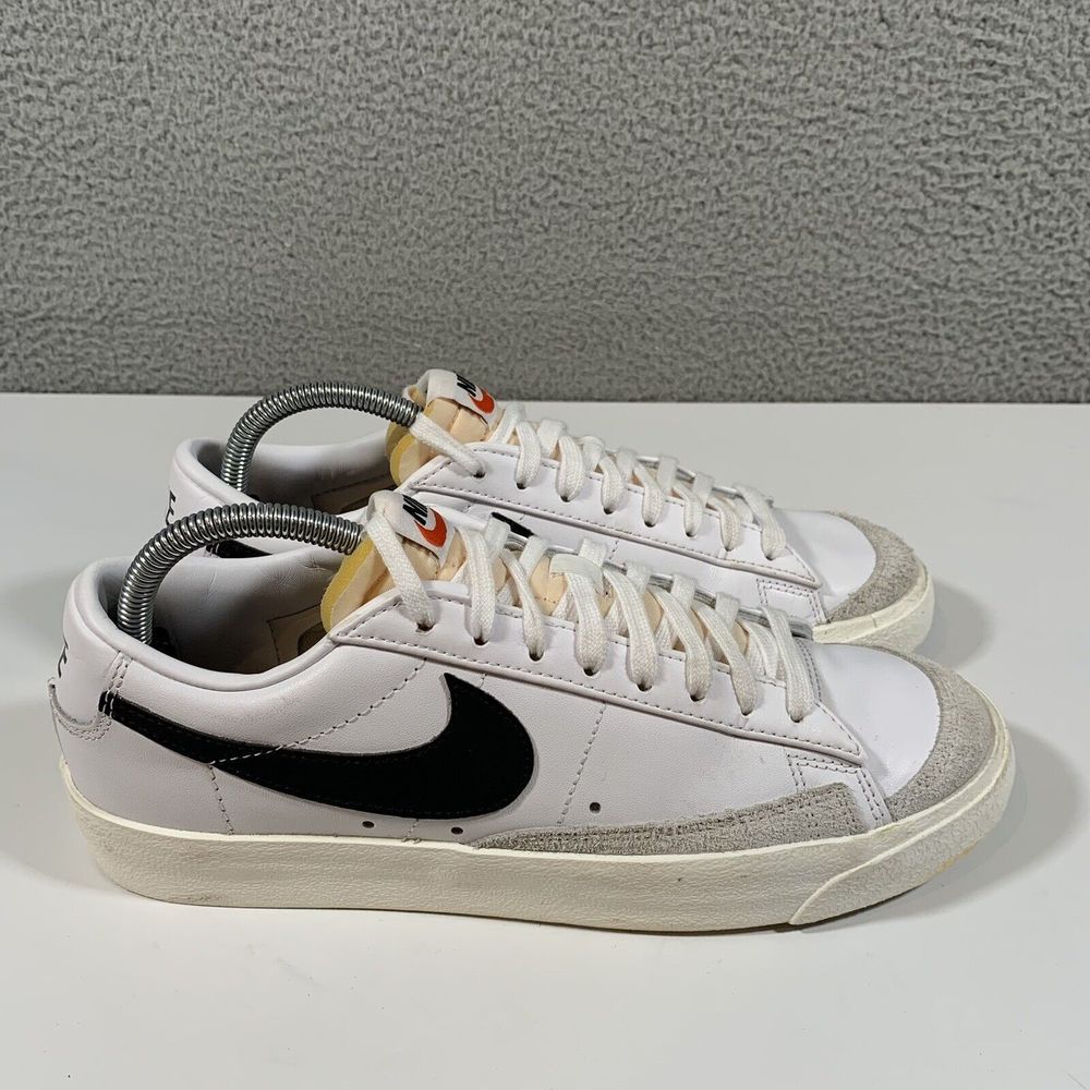 Nike Blazer Low '77 Vintage Mens 8.5 White Athletic Shoe Sneakers DA6364-101